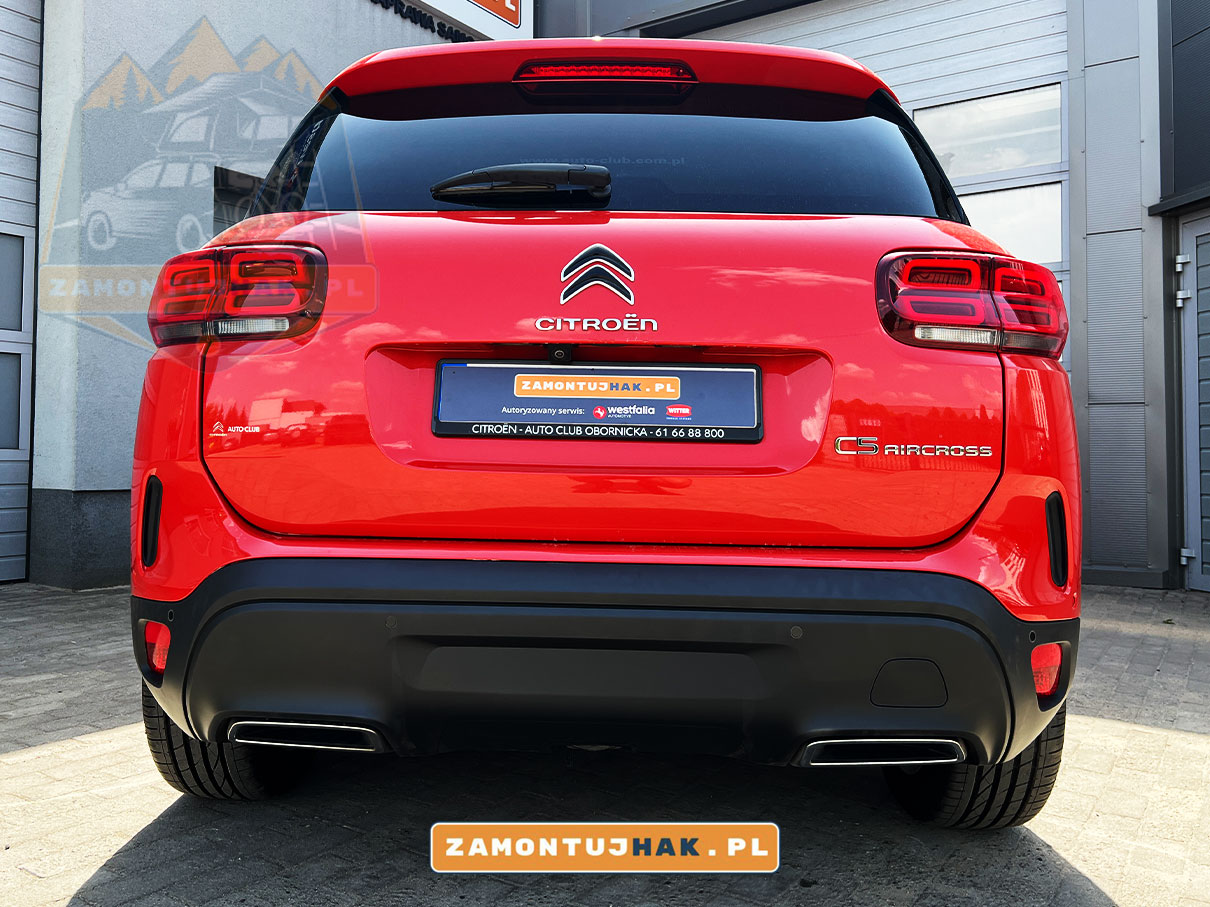 montaż haka citroen c5 poznań